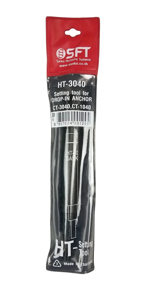 Three Eighth Inch Setting Tool For CT 3040U And GT 3030U Drop In Anchors With Hardened Steel Construction in packaging