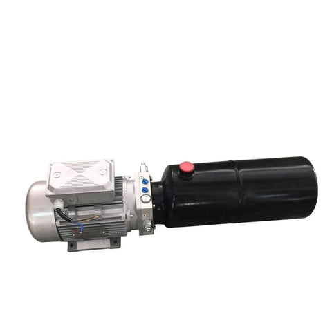 Heavy Duty Horizontal Mount Hydraulic Power Unit Single Phase 115 Or 230 Volt Pump For Dock Levelers with motor and tank.