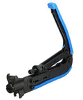 Heavy Duty Coax Cable Crimp Tool Kit With Rotating Head For RG6 RG11 RG59 F Connectors, shown in open position