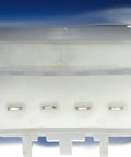 Connector view of Built Tough Fuel Pump Module Assembly To Oe Standards with three metal pins for reliable performance.