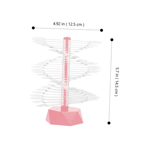 Slay Your Mani Routine Boss Level Organization Tool Sixty Piece Clear Acrylic Spiral Display Stand For Practicing Tips And Showcasing Gorgeous Pink Swatches In A Clean Setup