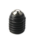 Top Shelf Spring Ball Plungers With Internal Hex Socket, Built Tough In Rust Proof Stainless Steel For Flawless Positioning And Smooth Operation On Every Tough Job Site Pack Of Fifteen Metric M Eight Qx414 Series, single black ball stud