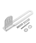 Heavy Duty Galvanized Steel Fridge Door Hinge Set For Universal Refrigerator And Freezer Repair With Anti Pinch Buffer Tight Seal Quiet Close High Load Bearing No Fuss Easy Install Replacement, showing all components