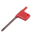 Red wrench included in Lathe Boring Bar Tool Holder SCLCR1616H09 16x100mm With 10 CCMT09T304 Carbide Inserts kit for external turning