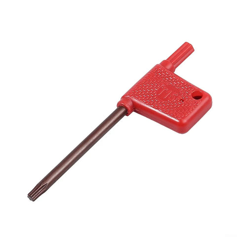 Red wrench included in Lathe Boring Bar Tool Holder SCLCR1616H09 16x100mm With 10 CCMT09T304 Carbide Inserts kit for external turning