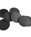 20 Pcs Rubber Round Plates 2mm Thick 22-32mm Diameter Anti Vibration Damping Pads For Industrial Equipment black rubber discs
