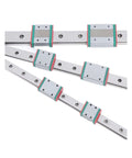 Get High Precision Linear Guide Rail Kit With Smooth MGN And MGW Blocks For CNC Parts Perfect Setup For Your Machine Shop Projects Without Hassle Fast Shipping silver linear rails with MGN blocks