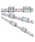 Rock Your Build With High Precision Linear Guide Rail Kit Including MGN15C Block And MGW15H Runner For Smooth CNC Router Motion Low Friction Easy Install And Super Stable Performance For Pro Machining Jobs, 15mm steel linear rail
