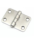 180 Degree Load Bearing Equipment Door Hinge 304 Stainless Steel Flat Open Folding Beefy Buffed Finish Heavy Duty Security Gate Hinge