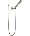 Four Spray H2Okinetic Wall Mount Handheld Shower System With Hose In Chrome PowerDrench Spray Delivers 3X Coverage, wall mount view