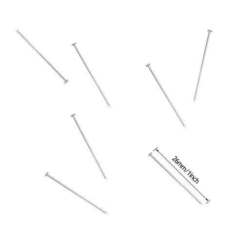 Heavy Duty Stainless Steel Straight Pins 1000 Pack Flat Head Dressmaker Tools for Quilting Fabric Work and Jewelry Making in various angles.