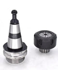 Pro Level ISO30 ER32 Collet Chuck Tool Holder For CNC Milling And Woodworking Machinist 45mm Grip Length with tightening hardware.