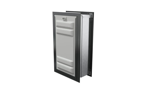 Jumbo Black Wall Mount Dog Door Built Hecka Tough With A Double Flap Seal That Blocks Cold Air While Big Pups Chill Indoors Keeping Your Home Damn Cozy And Totally Draft Free, showcasing a black heavy-duty design.