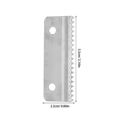 Five Pack Tape Dispenser Cutter Blades Refills for Industrial Tape Gun Replacement Rotary Blades for Fast Sealing and Edge Retention in Pro Grade Heavy Duty Packaging Tools, silver steel 5.5cm