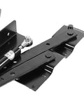 Heavy Duty Hydraulic Lift Up Hinge for furniture, sturdy steel with smooth operation, ideal for coffee tables and cabinets.