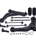 Mazda Tribute 2008 Front Lower Control Arm Assembly Kit For Driver And Passenger Sides Ten Piece Replacement