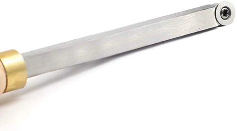 Badass Three Piece Tungsten Carbide Cutter Insert Set For Heavy Duty Wood Lathe Turning Tools Includes Hella Sharp square tip.