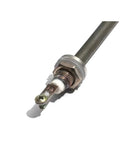 Close-up view of Top Shelf Kick Ass 3000W Immersion Heating Element with M14 threading and connector for hot air blowers.