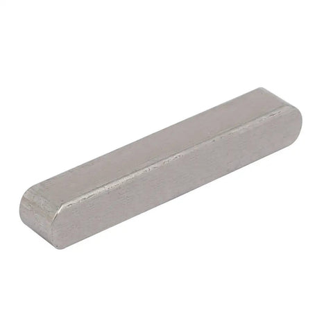Pro Grade 304 Stainless Steel Key Stock Keystock 30mm By 5mm By 5mm Silver Tone Set Of 4 For Precise Shims And Locking In Metalworking And Machining Projects