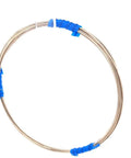Yellow Brass Solder Wire 5 Feet Long 20 Gauge Color Match For Brass Jewelry And Electronics Lead Free Cadmium Free Contains About 38 Percent Silver Made In USA For Soldering And Welding Pro Grade, coiled wire with blue ties