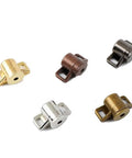Magnetic Door Catch Set Heavy Duty Zinc Alloy Cabinet Latch With Screws For Kitchen Bathroom Closet Doors Strong Hold And Rust Resistant