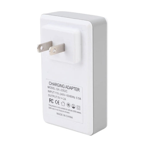 Rock Solid UPS Power Supply Plug And Play 2600 mAh Battery Backup Emergency System with wall plug charging adapter.