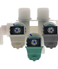 Washer Inlet Water Valve Replacement For Whirlpool Washers Replaces W10239900 and W10513404 shown front view