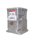 Heavy Duty Proportional Damper Actuator Model M9484E4003 with Flame Signal Amplifier, metallic housing, compact design.