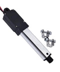 Rock Solid Electric Linear Actuator With 30 Mm Or 50 Mm Stroke Featuring Smooth DC 5V Motor for robotics with mounting brackets.