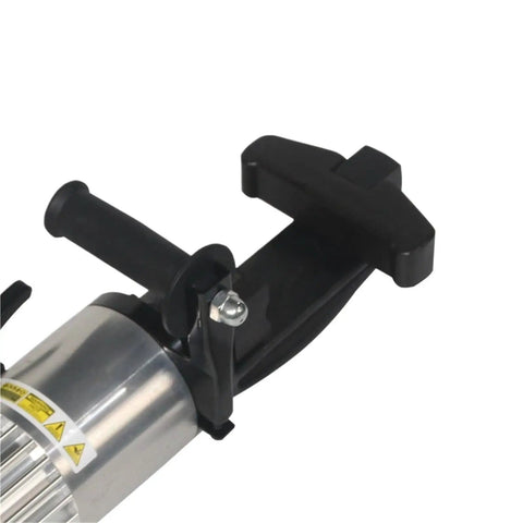 Portable Steel Rebar Cutter And Bender Machine Nrb-22 showing thickened hook and multi-angle handle for grip adjustment.
