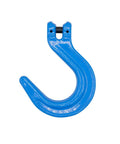 4 Pack One Half Inch Grade 100 Clevis Foundry Hooks Set for Towing and Rigging, Alloy Steel With Sky Blue Painted Finish