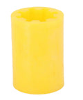 Vacuum Pump Flexible Coupler Replacement Part Made With Shock Absorbing PU For JB Industries DV Series, yellow cylinder