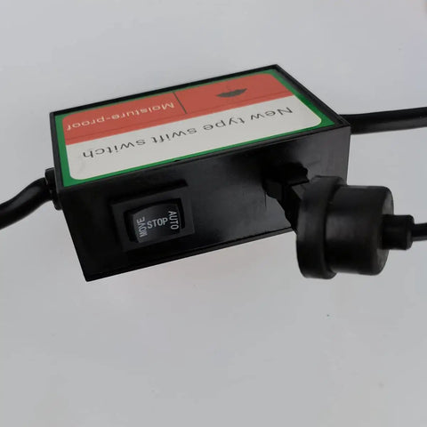 120W Automatic Water Pressure Booster Pump For Home Featuring Low Noise Silent Action And One Inch Outlet To Amp Up Shower And Kitchen Tap Flow For Reliable Everyday Use switch panel with auto and stop settings.