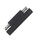 Polarity Reversing Adapter Connector 2 Pin Switching Quick Disconnect For SAE Extension Cables, black casing close-up