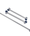 Rear Control Arm And Track Bar Kit For F-Body Camaro And Firebird 1982 To 2002 With Upgraded Polyurethane Bushings Heavy Duty Steel Construction Boosted Handling And Street Performance, three links
