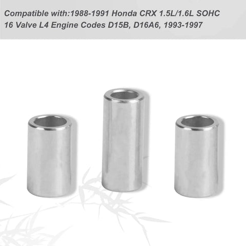 Shifter Stabilizer Bushing Kit For Civic CRX Del Sol 1988 2000 Crisper Shifts Tighten Up Linkages aluminum pieces