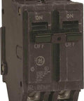 125A 2-Pole Single Unit Circuit Breaker, 120/240 VAC, 10 kAIC Thermal-Magnetic Plug-In Double Pole Breaker for Load Centers