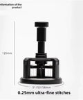 Automatic Rotation Wdt Coffee Needle Distributor Magnetic Base 125mm tool with ultra-fine stitches for 51mm portafilters.