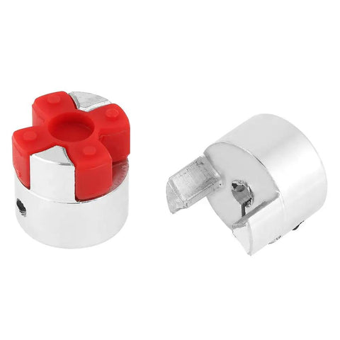 Flexible Spider Shaft Coupling For CNC Stepper Motors D20 L25 5mm To 8mm Bore Heavy Duty Coupler Connector with red insert