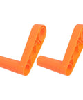 Upgrade Your Outdoor Gear With This Housoutil 2 Piece Ergonomic Hose Reel Handle Kit And Crank Knob For Quick Installation And Tidy Irrigation Pipe Storage In The Garden Or Yard orange plastic