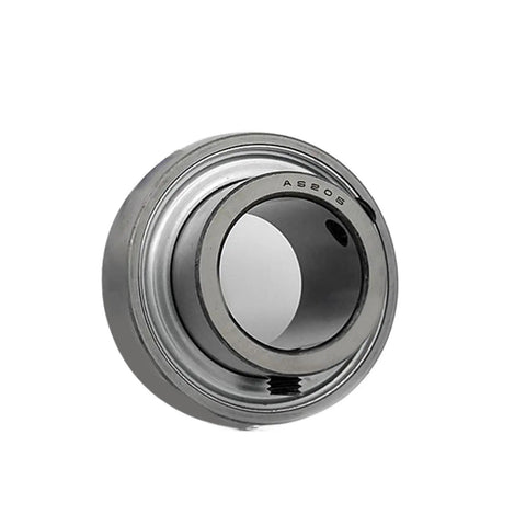 Spherical Harvester Bearing With Iron Cover Seal For Farm Machinery SB206, front view of heavy-duty gear for harvesters.