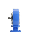 Side view of blue Beefy Brake Dynamometer Torque Tester For Motors And Industrial Automation Large Torque Range Ultra Precise