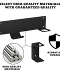 Heavy Duty Jack Stand Wall Mount For Floor Jacks And Stands Universal Fit Car Hydraulic Trolley Holder Truck Bed Mount Trailer Garage Storage Rack Sturdy Steel Easy Install Keeps Your Jacks Ready