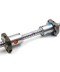 Bi Directional 16mm Ball Screw Set With Beefed Up Dual Nuts For CNC Machinery, SFU1605 RM1605, 520mm Length, 5mm Pitch