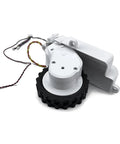 Universal Left and Right Wheel Set for Xiaomi Robot Vacuum Cleaners, 5cm wheel module for S10 S12 T12 models, black and white assembly