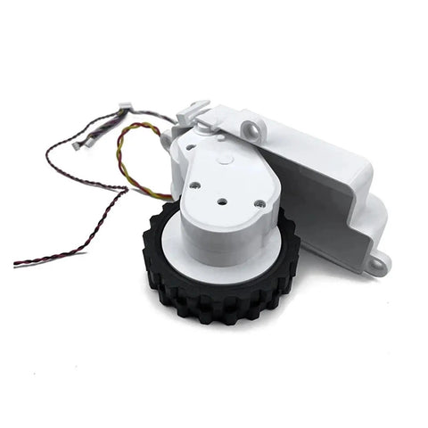 Universal Left and Right Wheel Set for Xiaomi Robot Vacuum Cleaners, 5cm wheel module for S10 S12 T12 models, black and white assembly