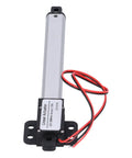 4 Inch Stroke Mini Linear Actuator 12V DC With Built In Limit Switch, Low Noise Micro Electric Actuator, Aluminum Tube