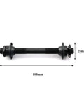4 Piece Aluminum Bike Axle Quick Release Skewers Set For Front And Rear Wheels, MTB Quick Release Rods 108mm x 25mm
