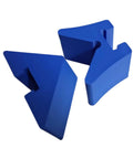 Corner Clamps for Woodworking with Quick Release Right Angle Clamp Design Pro Grade Angle Grippers in blue plastic
