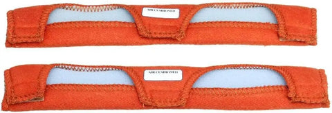 Two Pack Hard Hat Sweatband with Air Cushioned Comfort Washable Orange Sweat Band Fits Most Helmets Sweat Absorbing Protection